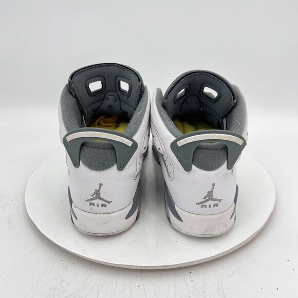 Nike Air Jordan Retro 6 Youth Size 6.5Y Women 8  CT8529-100 Cool Grey White Shoe - Picture 5 of 11